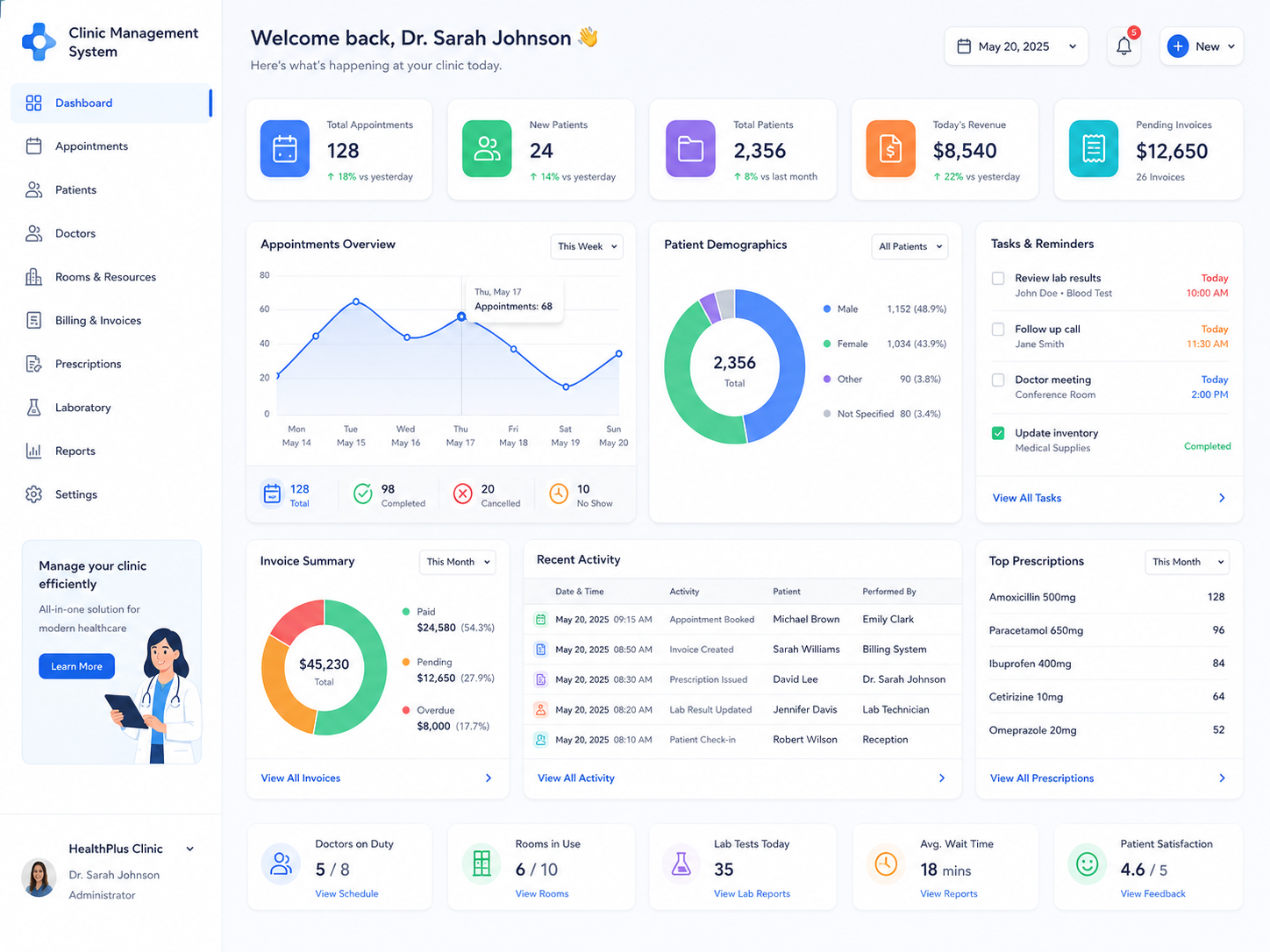 Clinic Management System